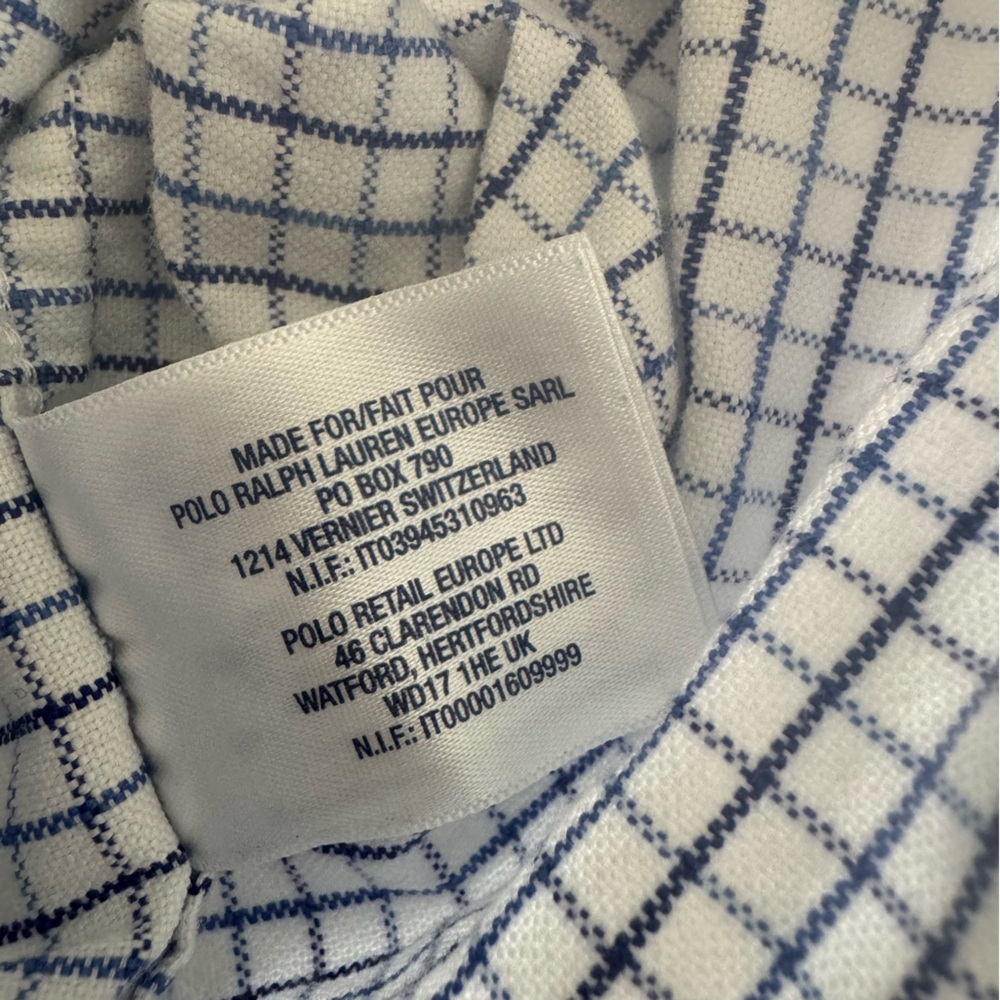 Ralph Lauren Tattersall Cotton Poplin Shirt-2T - Picture 6 of 9